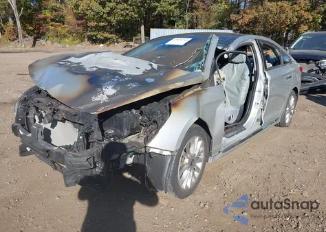 2015 Hyundai Sonata Limited z USA, uszkodzony, nr VIN 5NPE34AF9FH251134